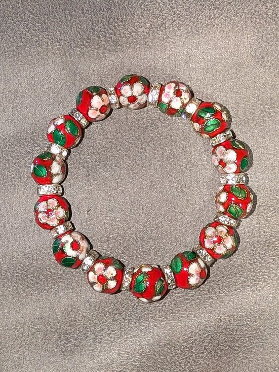 Jewelry - Cloisonne Beaded Bracelet